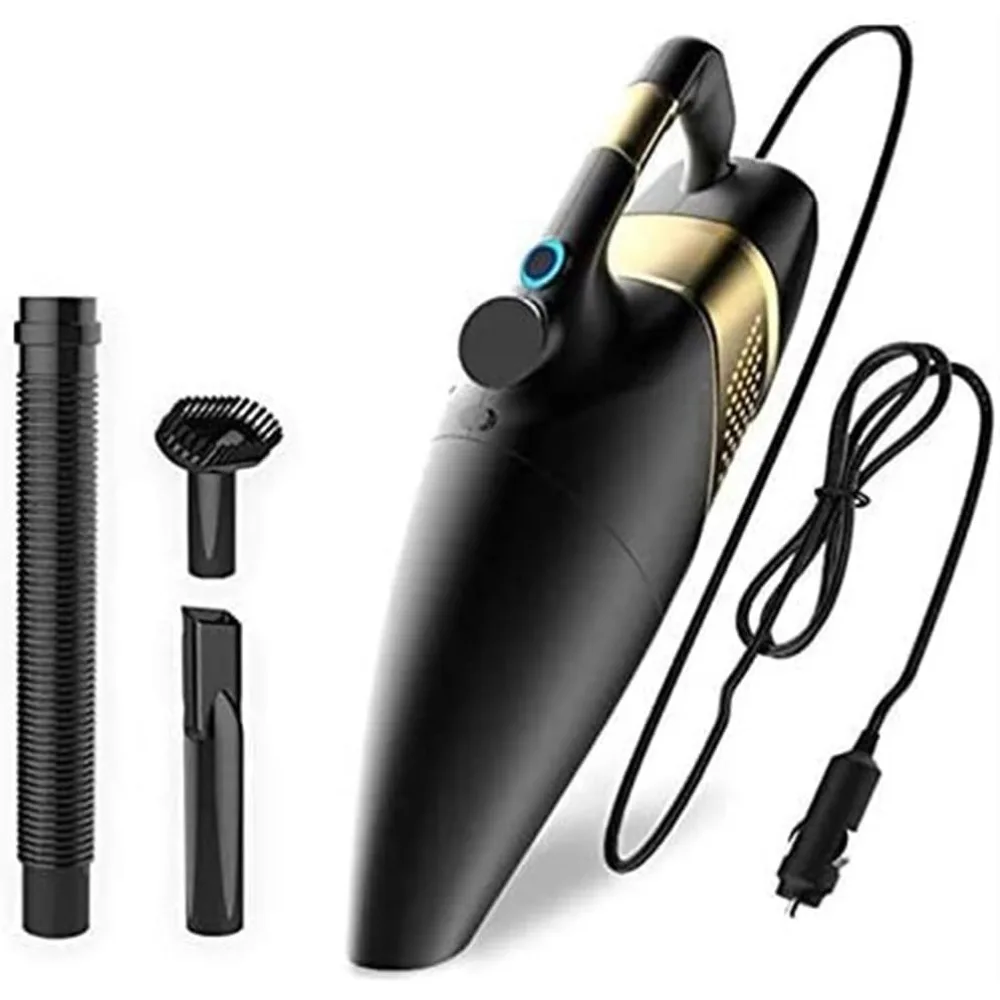

Car Vacuum Cleaner, Portable High Power Mini Handheld Vacuum Cleaner for Wet and Dry Cleaning, 12V DC, Cord with, Auto Accessori