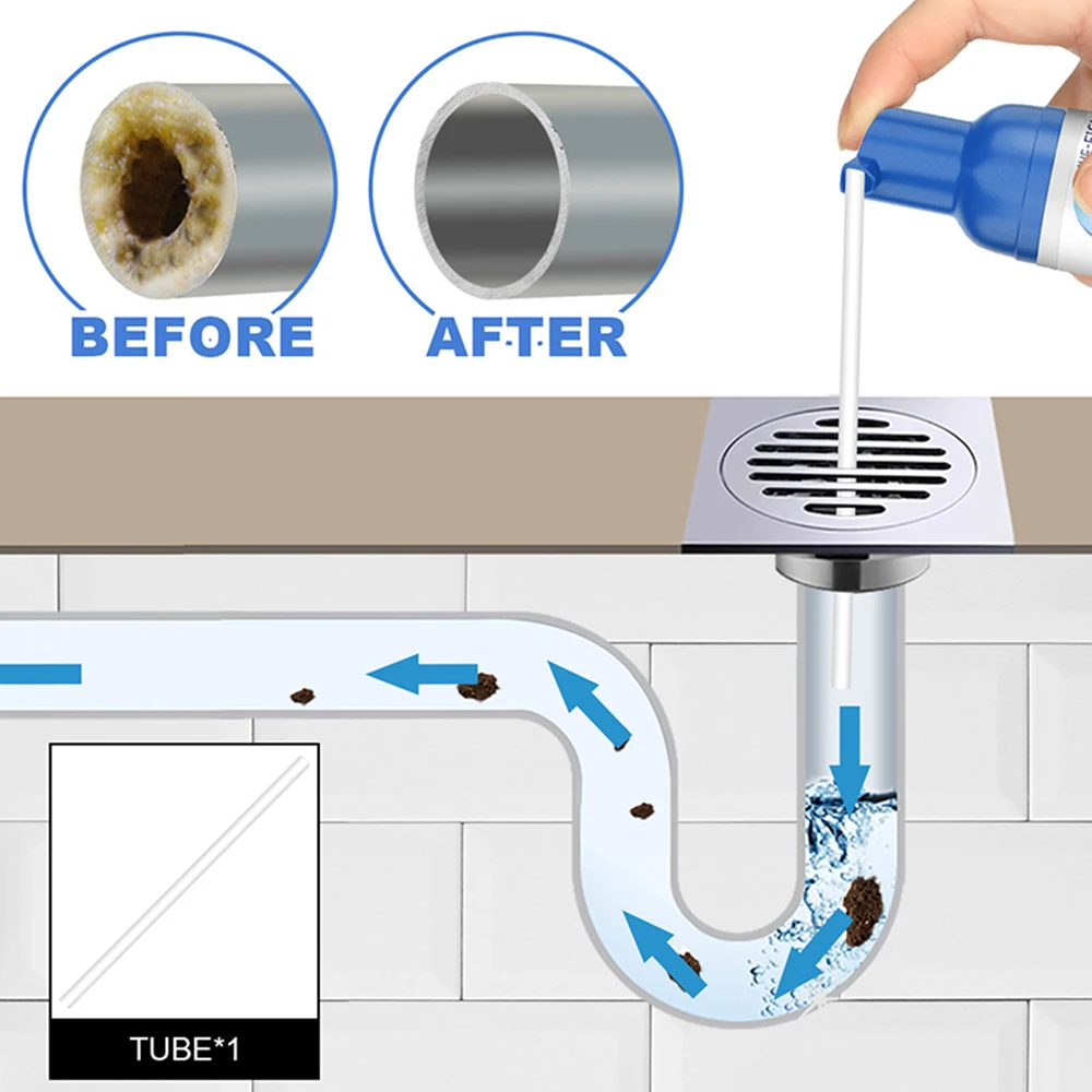 Pieniące się rury Środek do czyszczenia odpływów Środki do usuwania nieprzyjemnych zapachów zlewu do odpływów podłogowych w kuchni