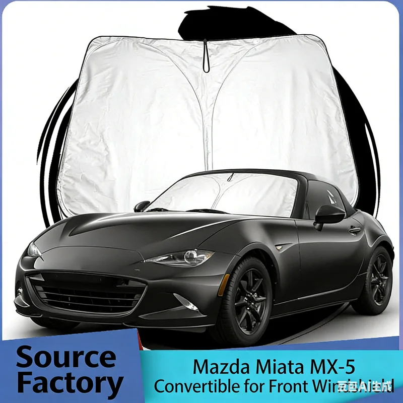 

Suitable for 15 models to date Mazda Roadster RF MX-5 car sunshade front insulated sun visor