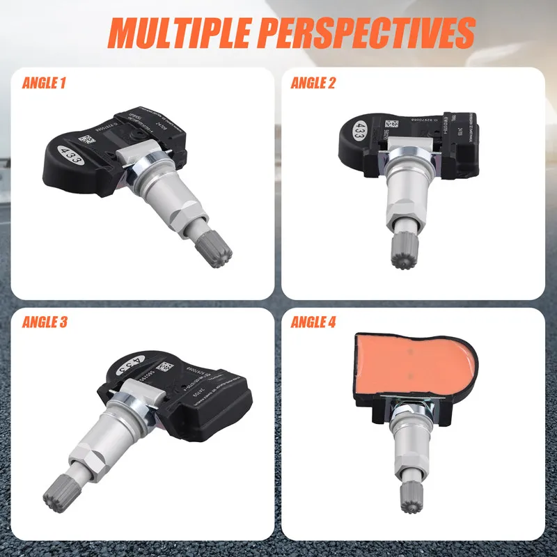 

4Pcs Car TPMS Tire Pressure Sensor Tire Pressure Detector 56029527AA For Chrysler 300 Sebring Dodge Charger