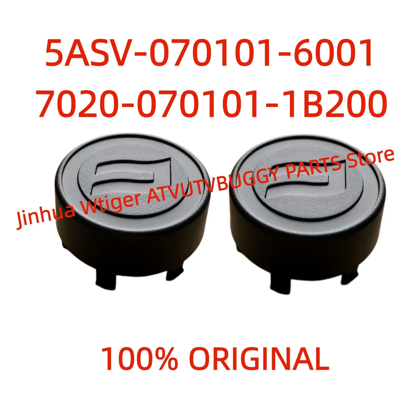 2PCS Original PACKAGE Alum Rim Deco Cap 5ASV-070101-6001 For Cforce 450S 520 625 800XC 1000XL Zforce 550 Z10 Uforce U8 U10