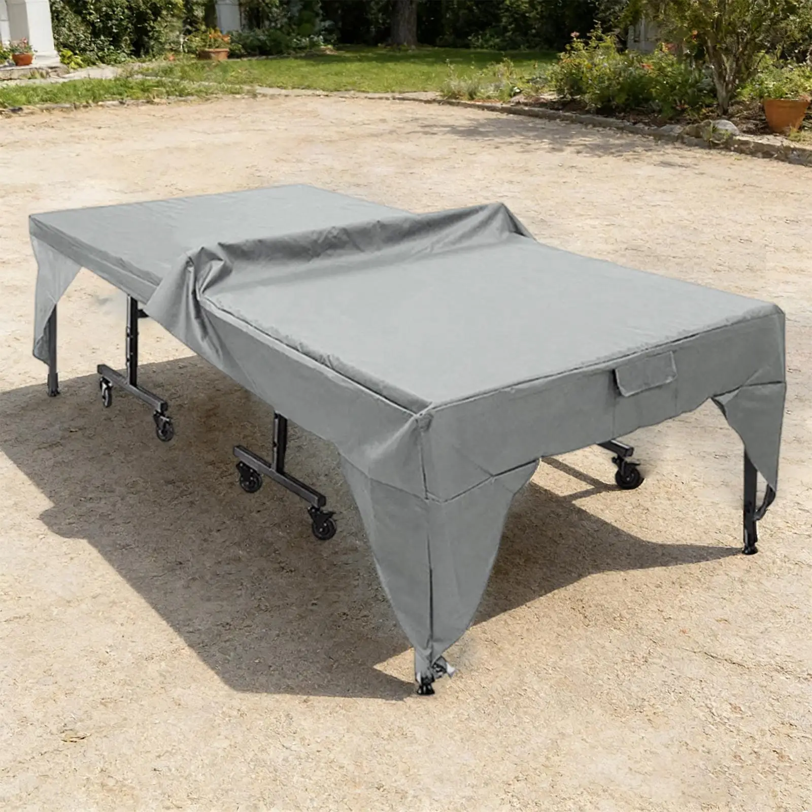 Pong Table Cover Water Resistant 600D Oxford Fabric Dust Guard Sheet
