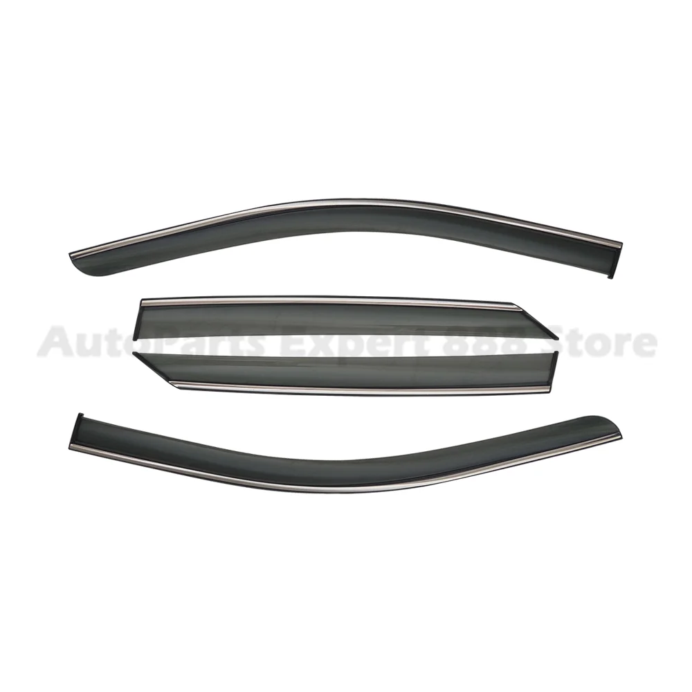 Modification Part Weather Shield For for Hyundai I20 2021+ Window Visor Rain Guard Deflector Windshield Awning Trim PC Material