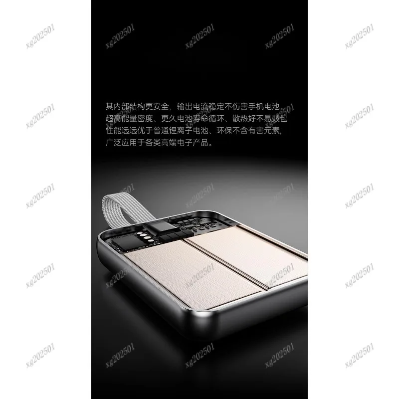 3C Certified 20000mAh Power Bank 2025 Built-in Cable Fast Charge Portable Plane-safe view 5