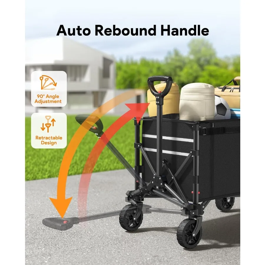 Складной универсал 3 в 1, складная тележка-тележка на скамейку, 220 фунтов, с колесами, 120 л, тележка для покупок для продуктов, складная унитаз
