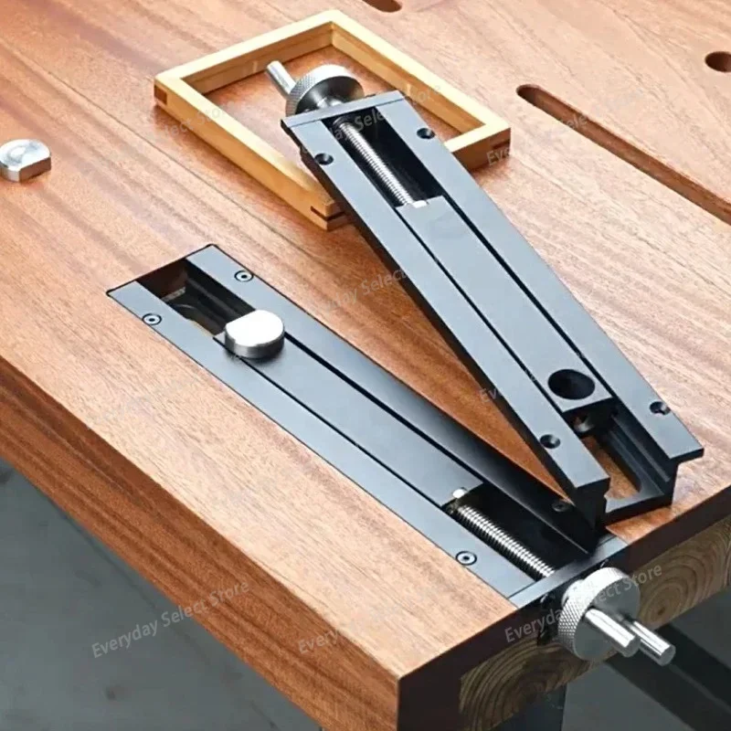 Aluminum‑Alloy Quick‑Clamp Bench‑Tail Vice 20Mm Precision Locating Component for Woodworking Workbenches