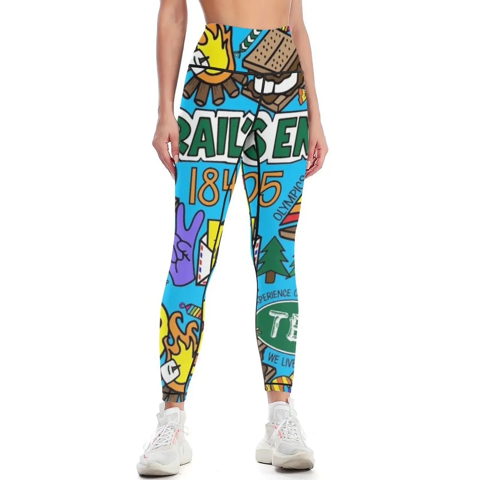 

Trail's End Camp Leggings exercise clothing for sportswear woman gym 2025 harem pants for girls Womens Leggings
