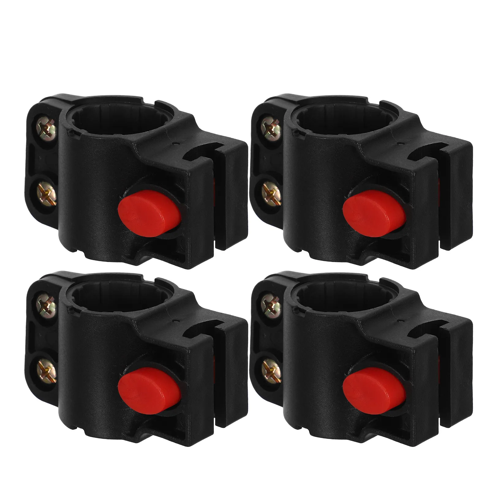 4Pcs Universal Bike Lock Holder Quick Install Cable Lock Mount Bracket Fits 3.6cm Tube Road Mountain Bicycle Commuter Anti-Theft