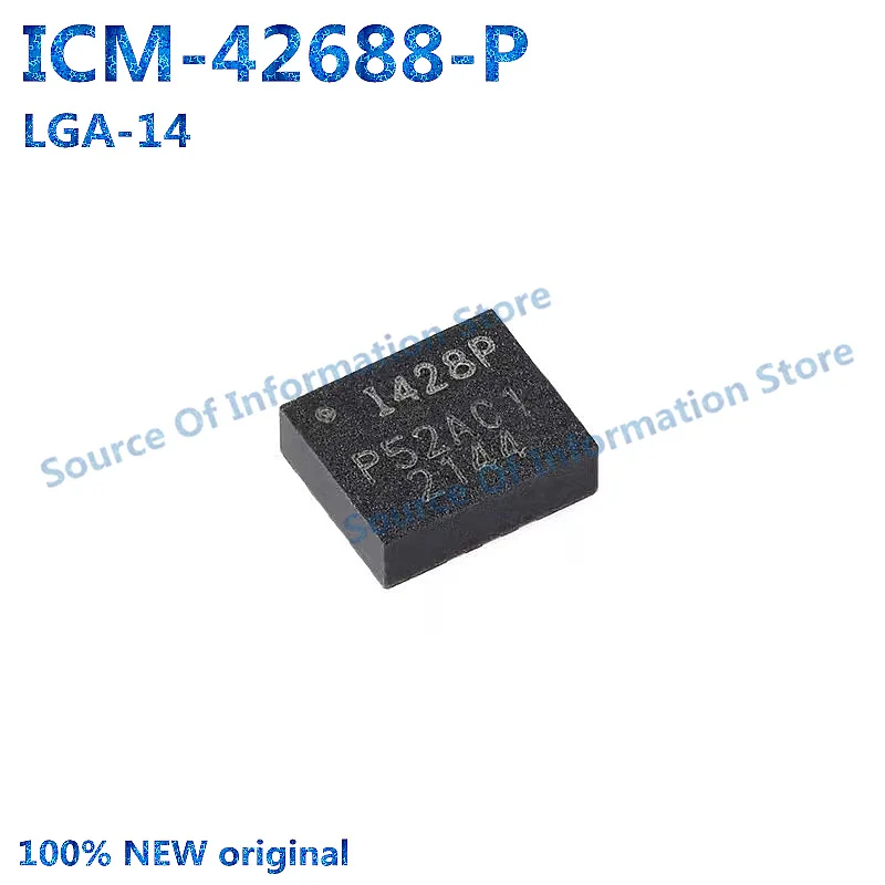 5Pcs ICM-42688-P LGA-14 6-axis MEMS Motion Sensor 3-axis Gyroscope + 3-axis Accelerometer