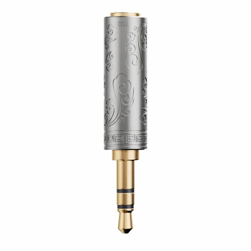 FiiO 33 ohm 75 ohm Impedance Bar Balanced 4.4mm 3.5mm Headphone Phone Player Impedance Head Grating Laser Engraving Custom Plug