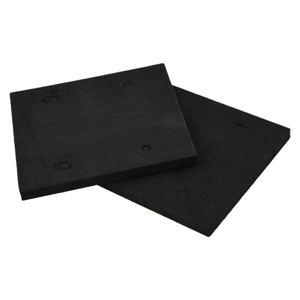 2pcs Self-Adhesive Foam Replacement Sander Back Pad Mat 4 Holes Suitable For Makita 4510 Sander Machine