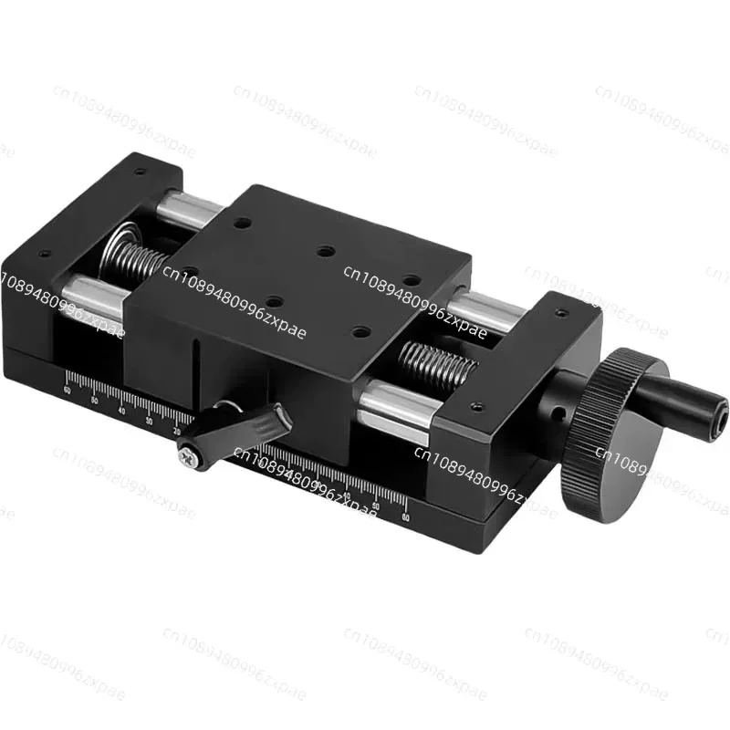 Effective Stroke 50mm 100mm 150mm 200mm 300mm Aluminum Alloy Sliding Table Rail Linear Stage Transport Guide Platform 80*80mm
