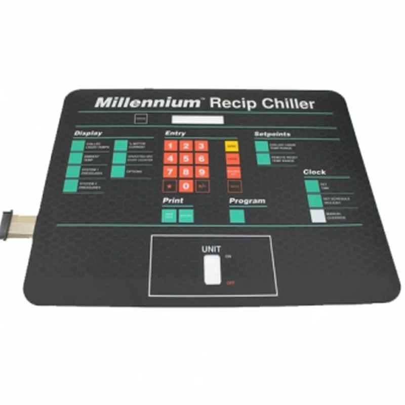 YORK MILLENNIUM RECIP CHILLER CONTROL PANEL INTERFACE 024-25504-000 REV D Removed from a running chiller. 024-25258-000