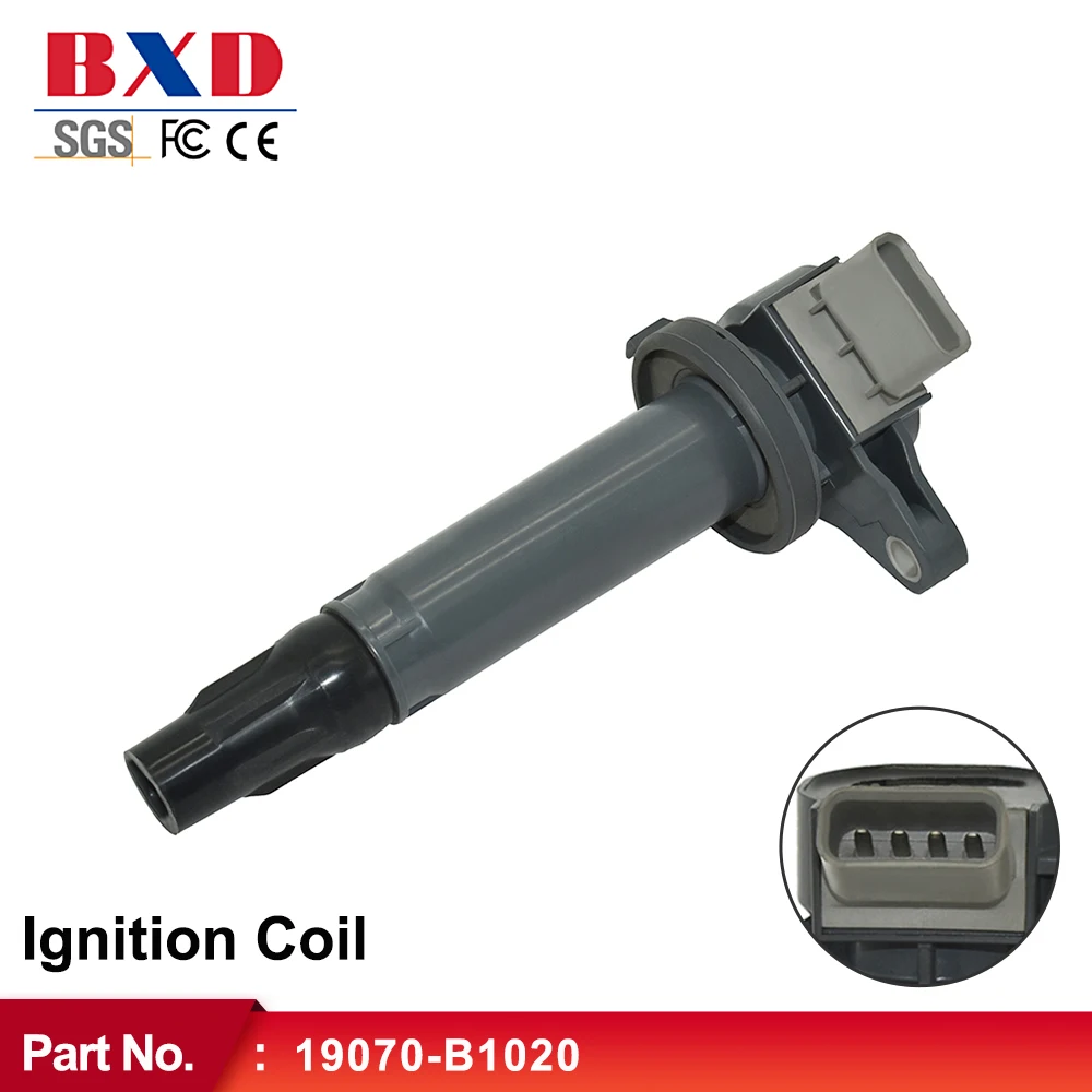 Ignition Coil 19070-B1020 19070B1020 For TOYOTA DAIHATSU TERIOS SIRION MATERIA COPEN YASHEN M80 S80 GEELY JINGANG 1.3-1.5L