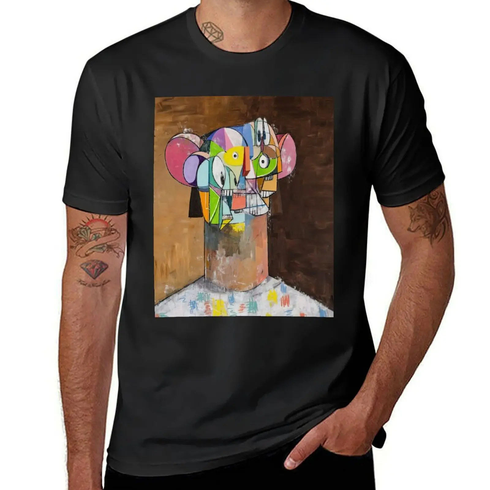 George Condo T-Shirt kawaii clothes anime clothes vintage t shirts for men graphic