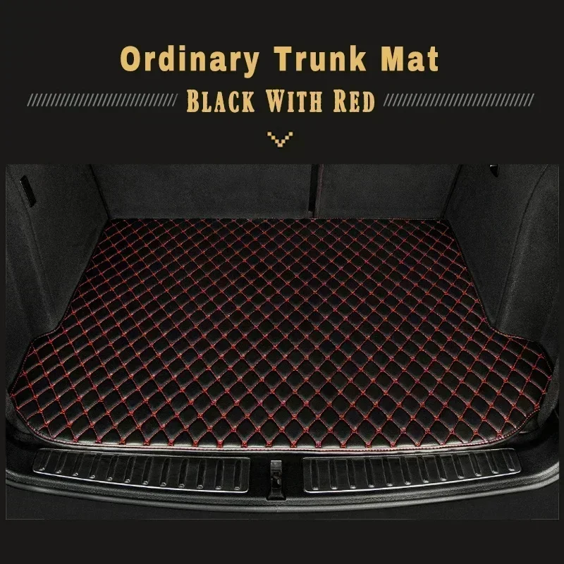 Car Trunk Mats For  Hyundai Accent 2006 2007 2008 2009 2010 2011 Vehicle Cargo Liner Carpet Auto Interior Accessories Waterproof