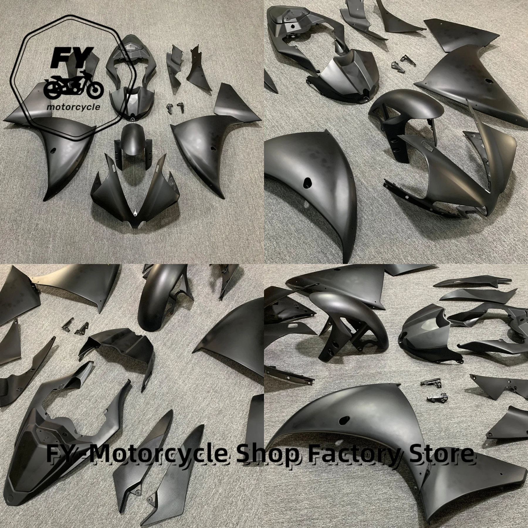 ABS Motorcycle Full Fairing Kit Fit For Yamaha YZF R1 2009 2010 2011 09-11 Complete Bodywork Fairings Set Injection Mold Cowl