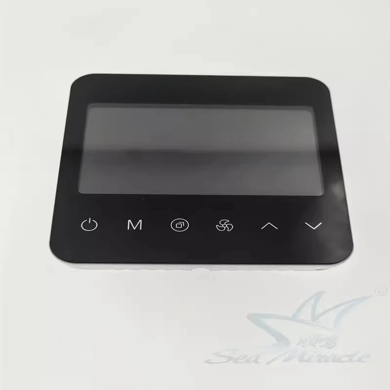 T9200 fan coil touch LCD thermostat, three-speed fan ECM fan adjustment universal 86 boxes