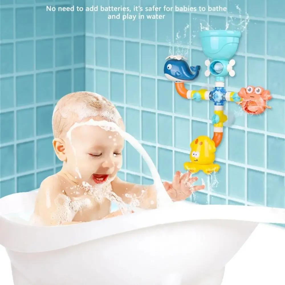 Ventosa Dinosauro Uovo Doccia Esterna Ruota Acqua Educativa Universale Acqua Scivolo Acqua Gioco Sensoriale Marino Bagno Oceano