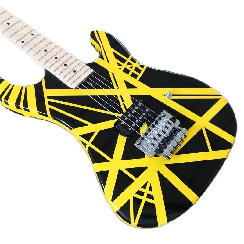 

6 String 22 Frets Electric Guitar Water Transfer Stickers Vibrato System Maple Fingerboard Factory Outlet Customized Beginner