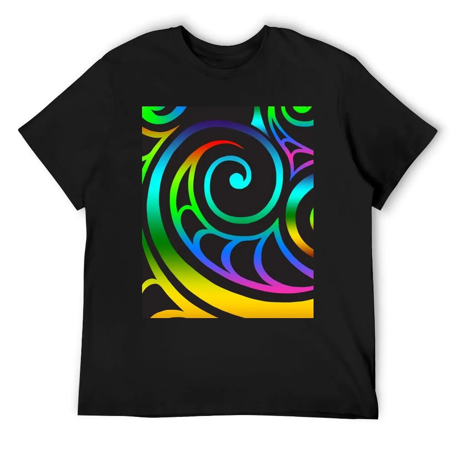 Colorful Māori Koru - new zealand kiwi T-Shirt oversized t shirt new edition clothing for men