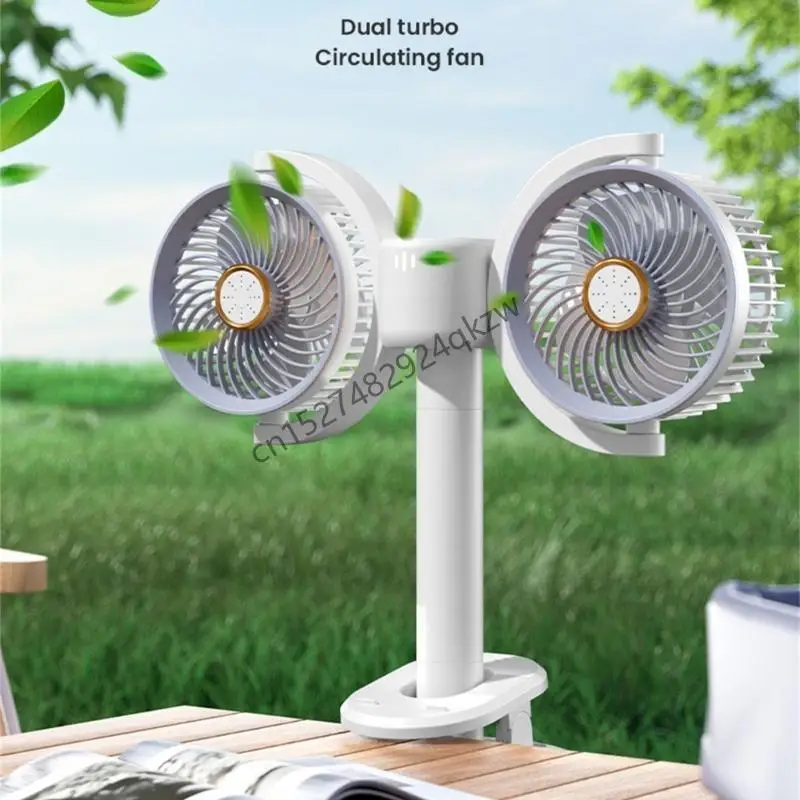 

R9CD с двойной циркуляционной циркуляцией регулируемый угол электрический вентилятор на рабочем столе для общежития