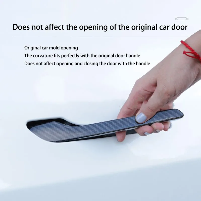 Car Door Handle Stickers Anti-Scratch Luminous for Tesla Model 3/Y Scratch-Resistant Car Stickers Universal car accessories