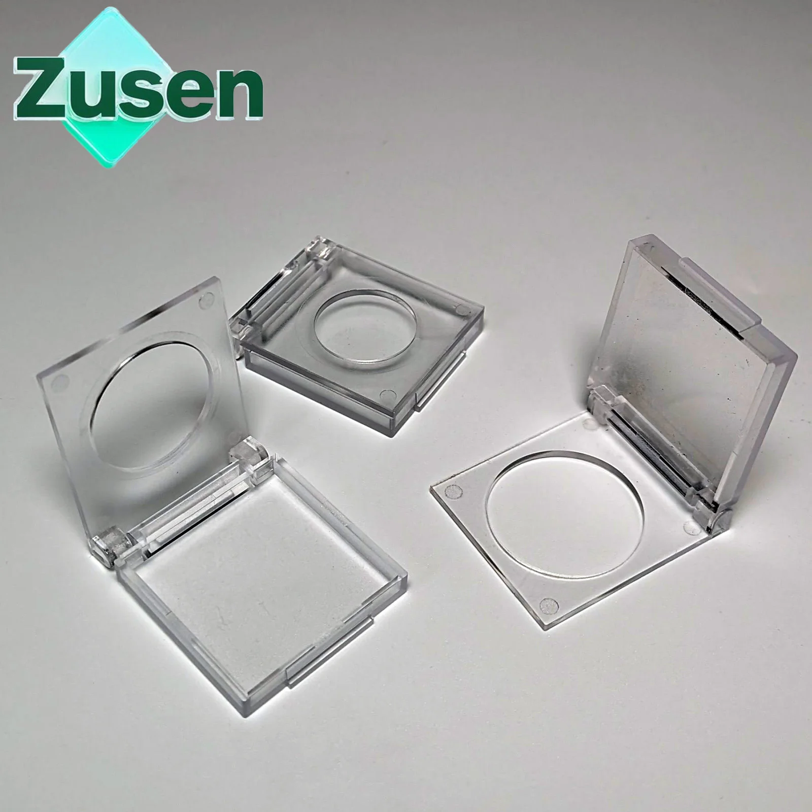 Zusen Flat Head Push Button Switch Protective Cover 16/19/22mm Transparent Dustproof Splash-proof for Electronics