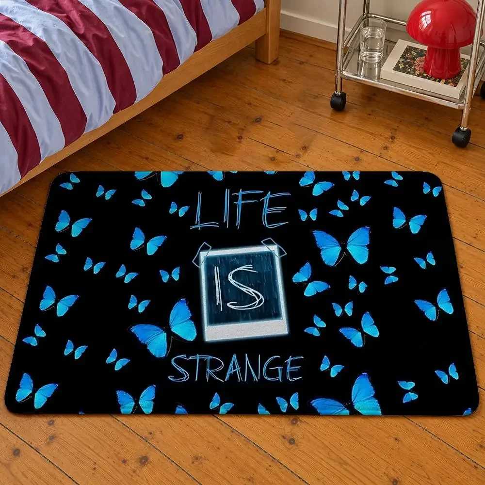 Game LiS: Before the Storm Chloe Rachel Floor Mat Soft Flannel Entrance Doormat Non-Slip Washable Rug For Bedroom Home Decor