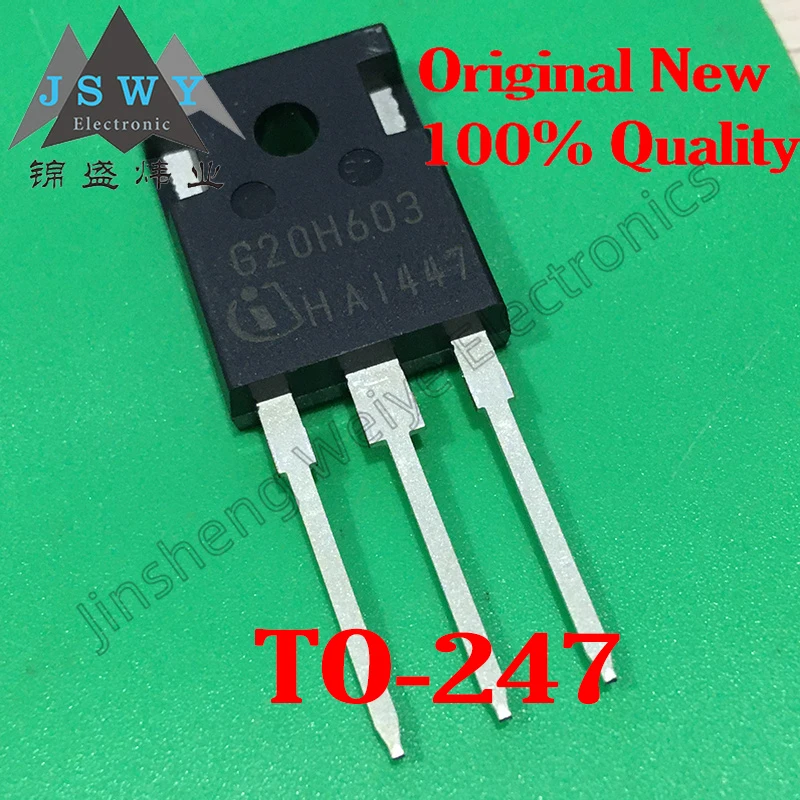 

Hot Sale IGBT G20H603 IGW20N60H3 100% Brand New Original High Quality Imported TO-247 600V 20A 3~10PCS Free Shipping