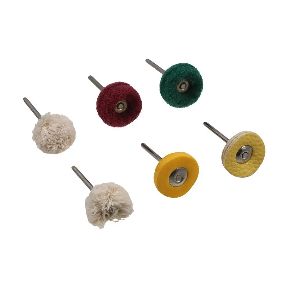 

6 шт./компл. полировальный инструмент для полировки колес из нержавеющей стали для ручки вращающегося сверла