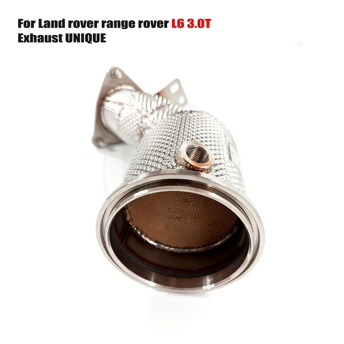 UNIQUE For 2020+ Land Rover Range Rover L6 3.0T With insulator downpipe With cat/without cat exhaust pipe