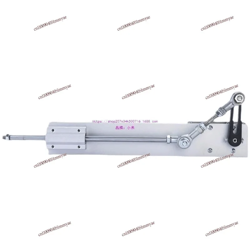 محرك دفع مستمر من نوع القمح الرياضي الترددي والتلسكوبي ذو طرف مستدير خطي محيط الهادئ المتكرر قضيب دفع كهربائي #1