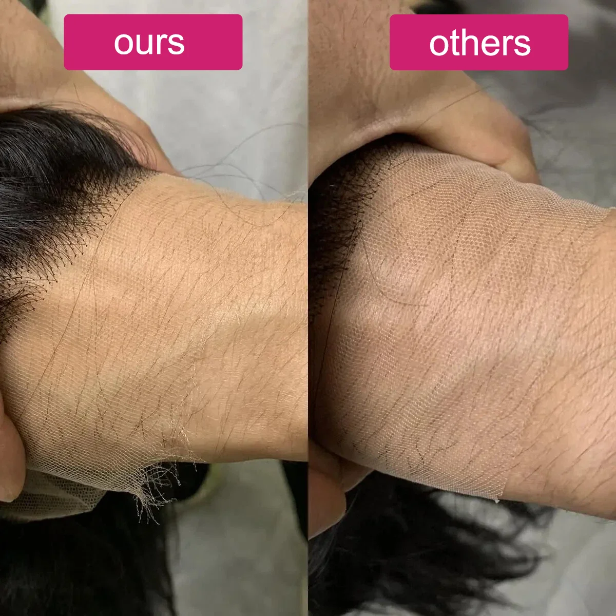 40 Polegada peruca dianteira do laço 250 densidade sem cola 100 perucas de cabelo humano hd 13x6 frontal meio fechamento cru trançado preto usar ir pronto