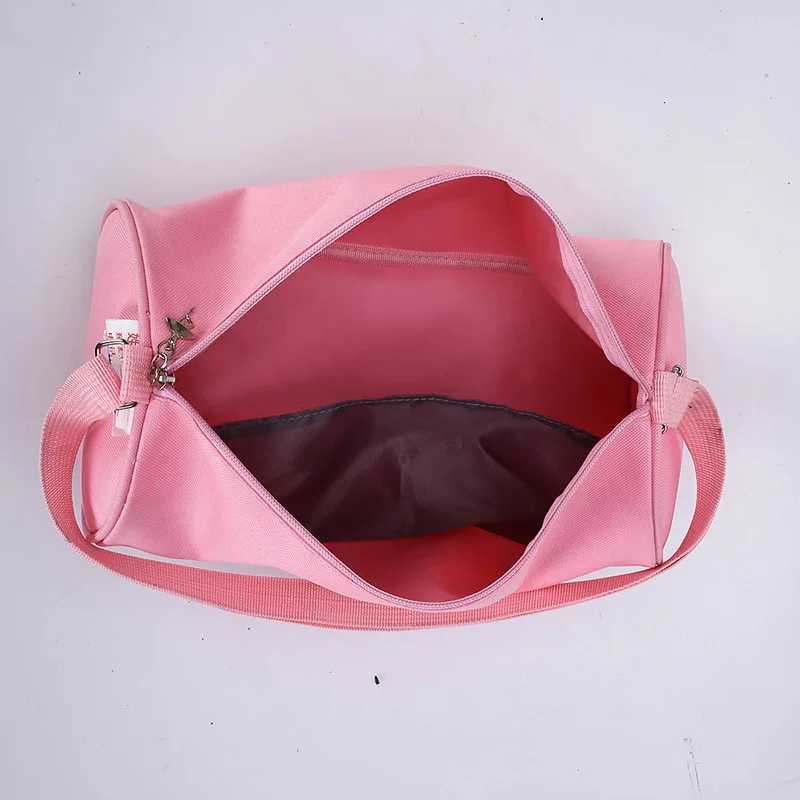 Borsa da ballo con spacco diagonale su una spalla Borsa da scuola di grande capacità Ragazza Zaino da ballo per bambini Borsa da balletto alla moda latina
