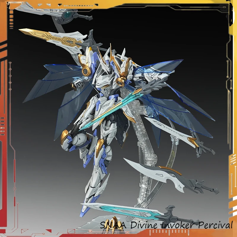 

SNAA SC-009 Divine Invoker Percival Action Figure The Round Table Knights 1/144 Scale Assembly Model Kit Decor Birthday Gift
