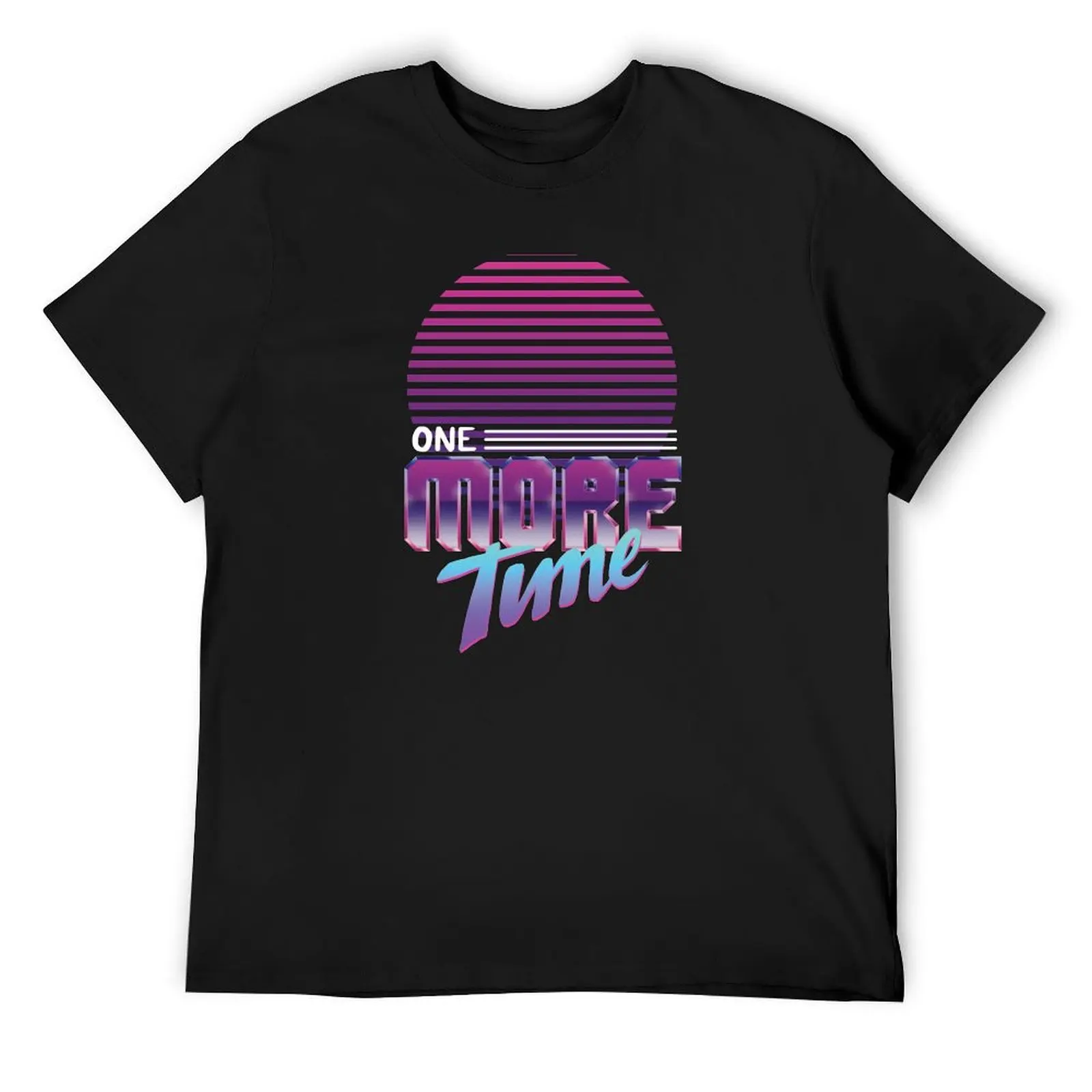 One More Time T-Shirt oversizeds hippie clothes graphic t shirt vintage Men's clothing