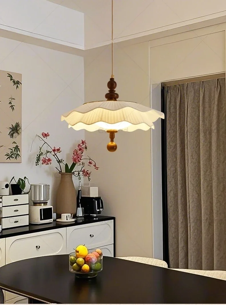 French medieval fabric chandelier eye protection designer bedroom bar restaurant