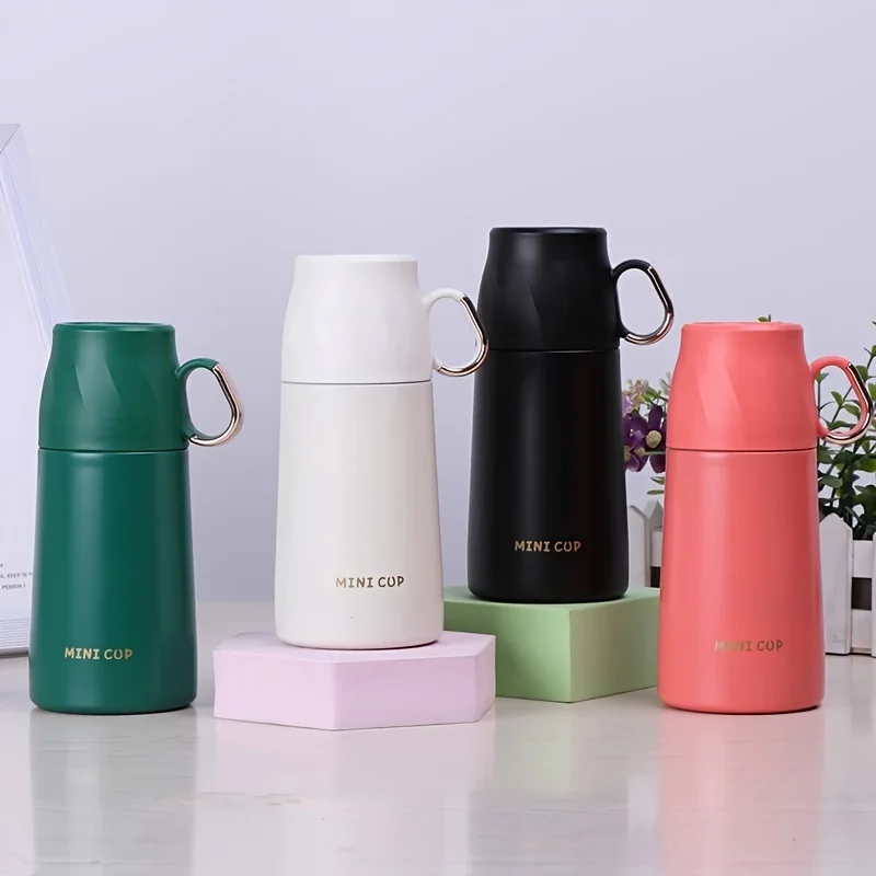 

1pcs Stainless Steel Thermos Cup for Men and Women Portable Water Cup for Office Students Cup High Quality Gift Cup