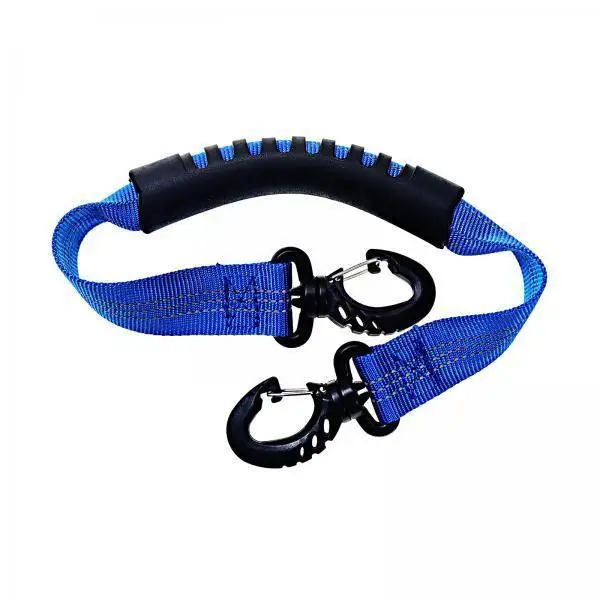 

4xRoller Skate Strap Carrying Ski Boots Carrier Strap for Outdoor Skating Kids blue