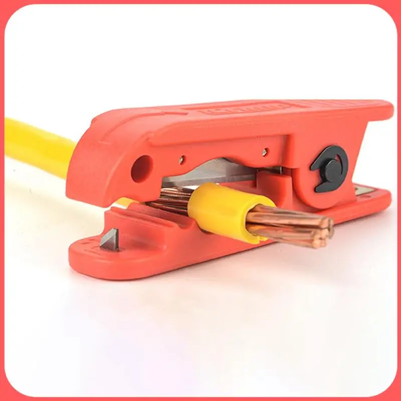 

2 Pack Round Wire Stripper Cutting Multifunctional Wire Stripper Klein Wire Stripper Cable Stripper Red