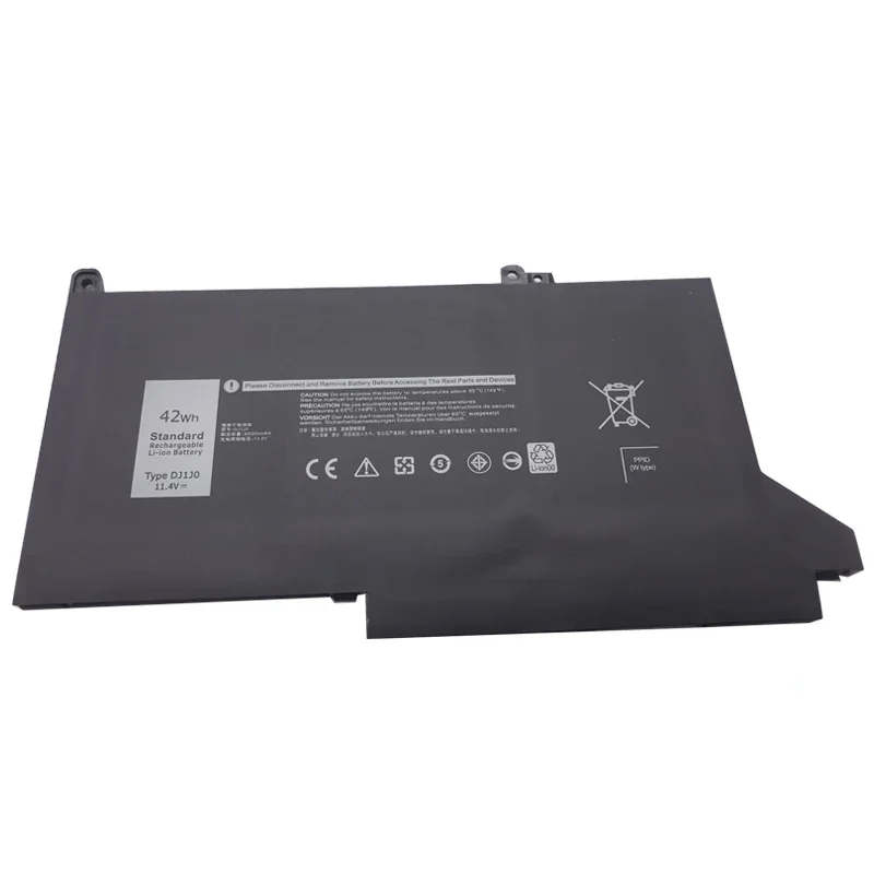 LMDTK Genuine New DJ1J0 11.4V 42WH PGFX4 ONFOH Laptop Battery For Dell Latitude 12 7000 7280 7380 7480 Tablet PC