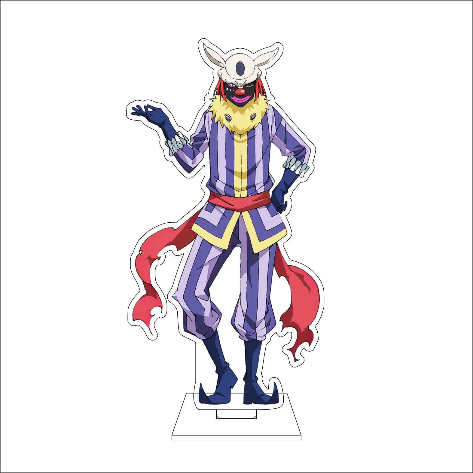 16CM Anime Rimuru Tempest Diablo shuna Shizue Izawa Cosplay Acrylic Figure Stand Plate Ornaments Gifts view 2