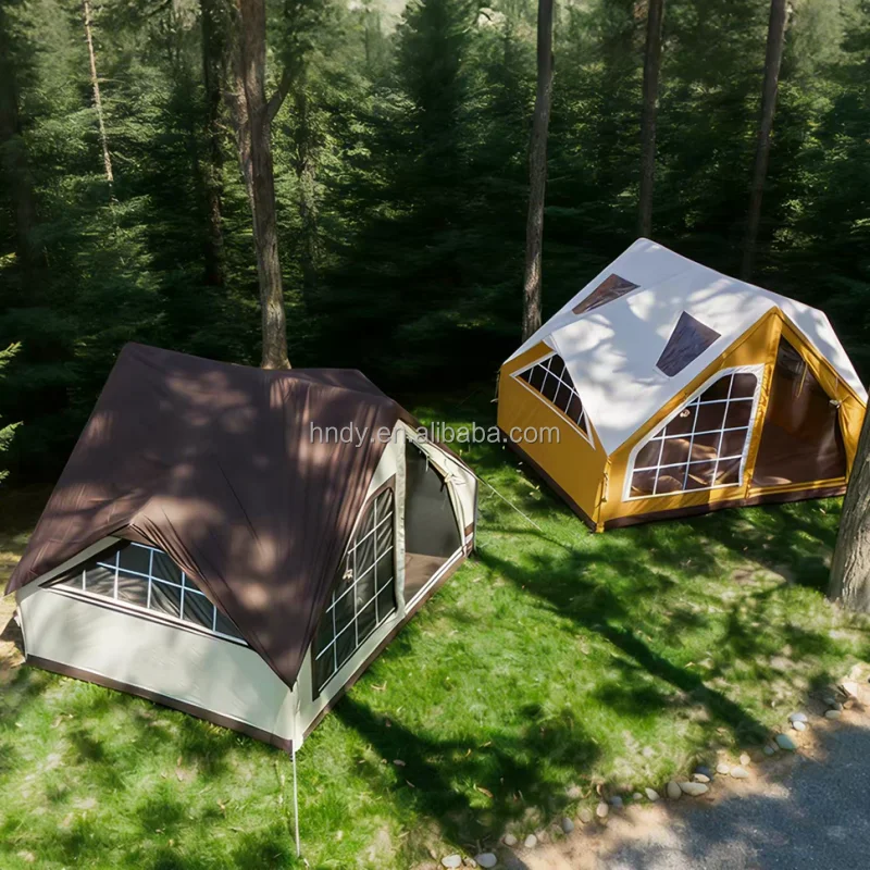 Connectable Air Tents Factory OEM New Design Outdoor Hotel Tent Luxury Inflatable Tent