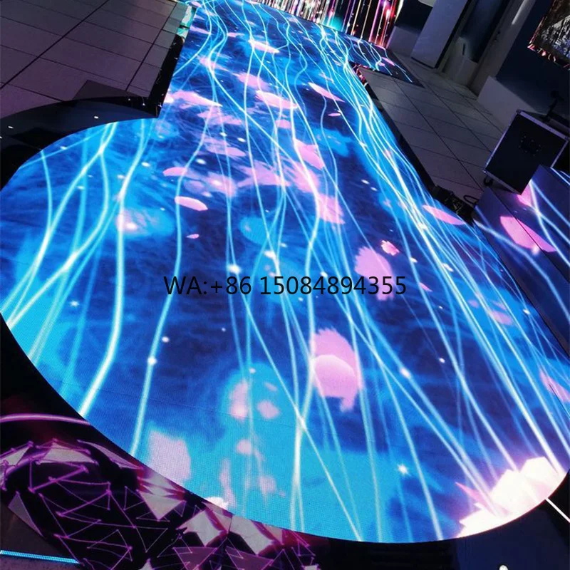 

Interactive Full-Color LED Display Floor Tile for Outdoor Shopping Mall & Elevator Use Magnet Digital Signage