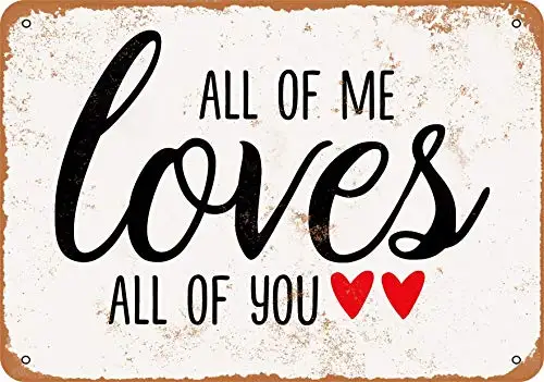 Металлический знак «все из меня любит всех вас» 3-винтажный Настенный декор для кафе, бара, паба, домашние украшения для пива