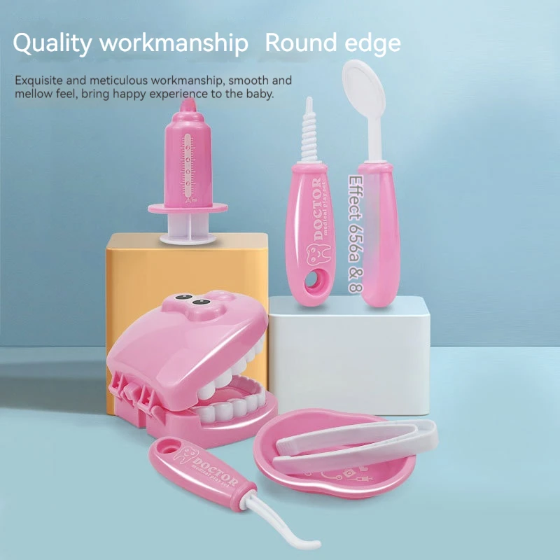 ألعاب مونتيسوري للأطفال ، تفاعل الوالدين والطفل لفتاة وصبي ، فحص طبيب الأسنان ، نموذج الأسنان ، لعب الأدوار للأطباء ، لعبة تعليمية للطفل والطفل #3