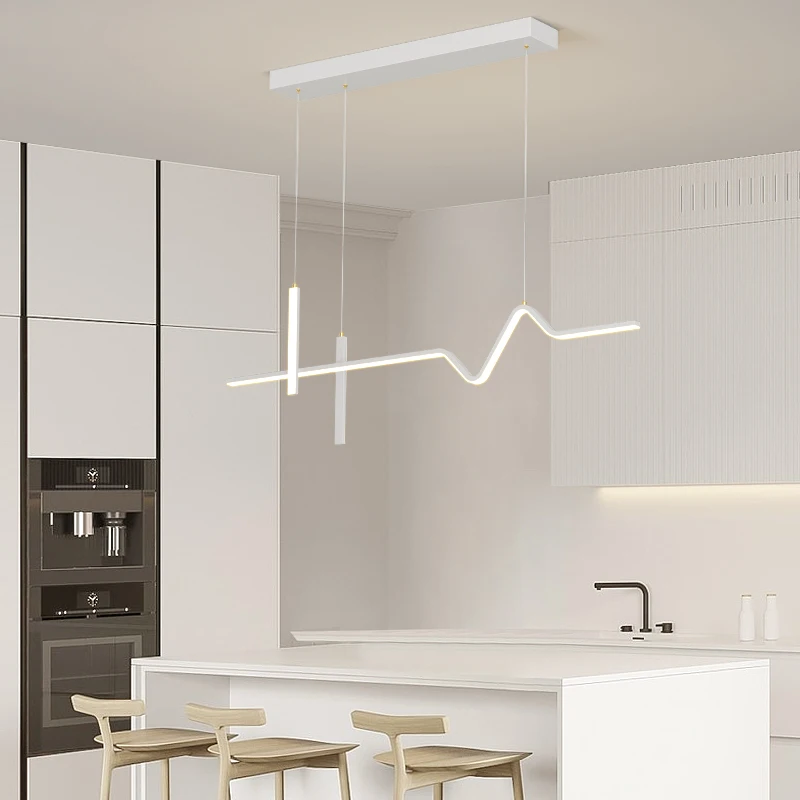 Moderne Minimalistische Led Kroonluchter Hanglamp Voor Eetkamer Keuken Bar Restaurant Huisdecoratie Verlichtingsarmaturen