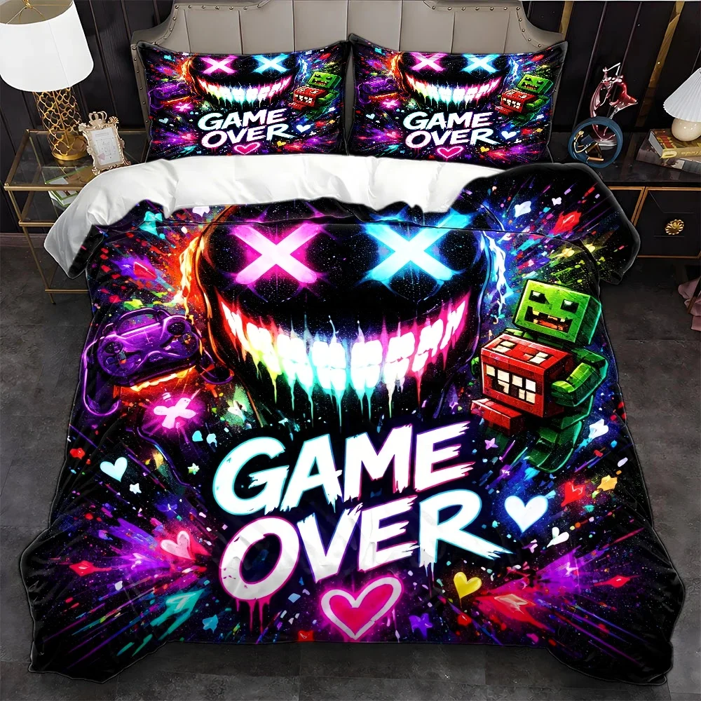 Esports Gaming Bed - Conjunto de Capa de Edredom Estilo