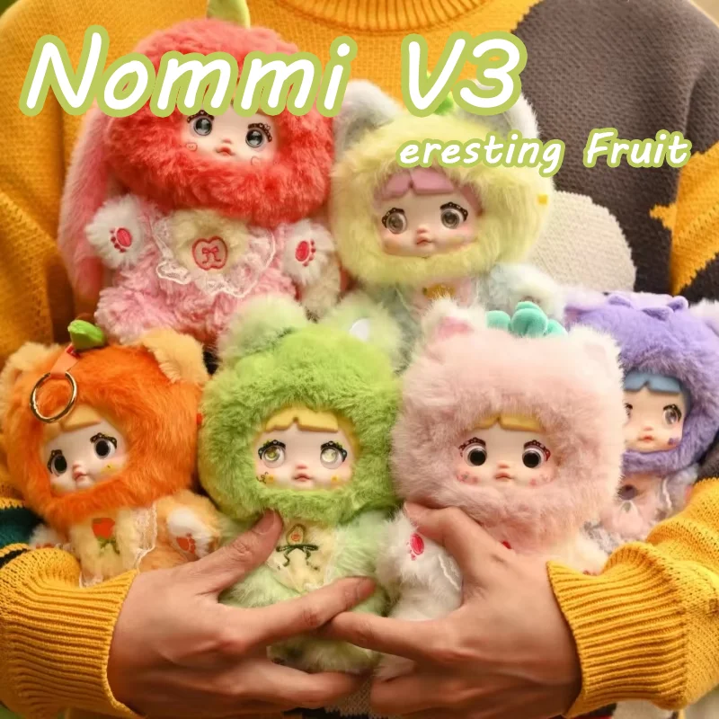 

Nommi V3 Interesting Fruit Series Plush Blind Box Cute Vinyl Doll Surprise Mystery Box Anime Figure Toys Xmas Customized Gifts